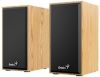 Obrázek GENIUS Reproduktor SP- HF180, 3.5mm jack, 6 W, světlé dřevo
