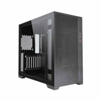 Obrázek Fortron skříň Midi Tower CMT580, průhledná bočnice, E- ATX, 4 x ventilátor