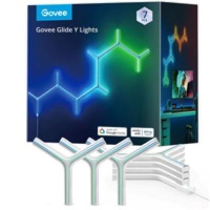 Obrázek Govee LED RGBIC Y Shape Light Panel - 7ks