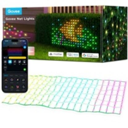 Obrázek Govee RGBIC venkovní světelná síť - 1, 43 x 0, 85m Matter
