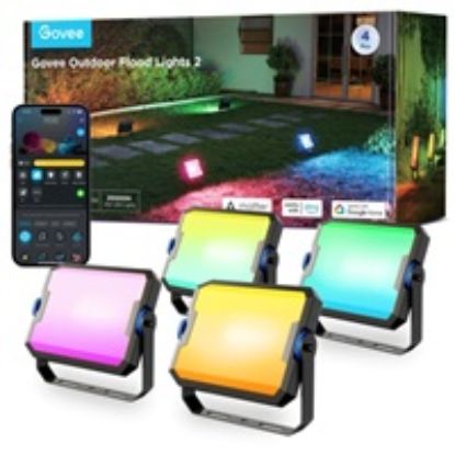 Obrázek Govee Flood Lights 2 venkovní SMART LED světla 4ks