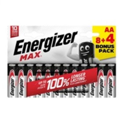 Obrázek Energizer LR6/ 12 Max AA 8+4 zdarma