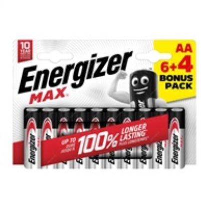 Obrázek Energizer LR6/ 10 Max AA 6+4 zdarma
