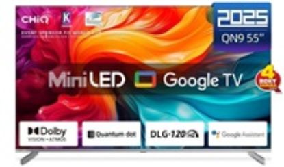 Obrázek CHiQ M55QN9V TV 55", UHD MiniLED Google TV DLG 120 Hz