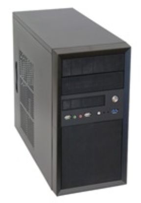 Obrázek CHIEFTEC skříň Mesh Series/ uATX, CT- 01B, 350 W, Black, USB 3.0