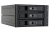 Obrázek CHIEFTEC SATA/ SAS Backplane CBP- 2131SAS, 2 x 5.25" bays for 3 SAS/ S- ATA HDDs, Hot- Swap, full aluminium