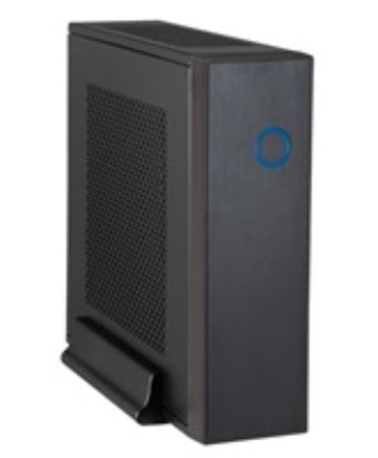 Obrázek CHIEFTEC skříň Compact Series/ mini ITX, IX- 03B- OP, Black, Alu, bez zdroje