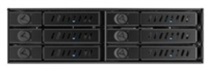 Obrázek CHIEFTEC SATA Backplane CMR- 625, 1x 5, 25" bay for 6x 2, 5" HDDs/ SDDs