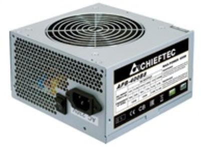 Obrázek CHIEFTEC zdroj Value, APB- 400B8, 400 W, ATX- 12V V.2.3 , PS- 2 type with 12cm Fan, Active PFC, 230V