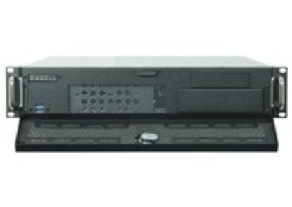 Obrázek CHIEFTEC skříň Rackmount 2U UNC- 210, mATX, half height PCI slots, Black, bez zdroje