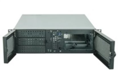 Obrázek CHIEFTEC skříň Rackmount 3U ATX/ mATX, UNC- 310A- B, zdroj PSF- 400B (400 W)