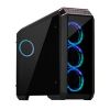 Obrázek CHIEFTEC skříň Miditower STALLION II, GP- 02- OP Black, 4x RGB Rainbow Fan, 2 x USB 3.0/ 1x USB 2.0, side glass
