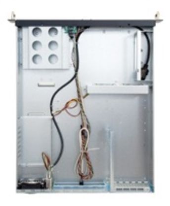 Obrázek CHIEFTEC skříň Rackmount 2U ATX, UNC- 210TR- B- U3, without Riser Card, Black, 400 W zdroj