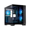 Obrázek CHIEFTEC skříň VISIO, ATX, 1x USB- C 3.2, 2x USB 3.0, 6x 120mm ARGB Fan, černá