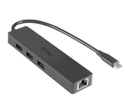 Obrázek i- tec USB- C 3.1 Slim 3- portový HUB + RJ- 45