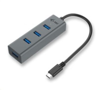 Obrázek i- tec USB- C Metal 4- portový HUB