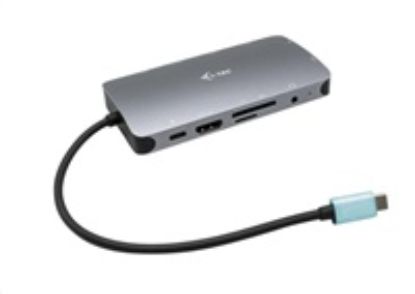 Obrázek i- tec USB- C Metal Nano Dock HDMI/ VGA with LAN + Power Delivery 100 W