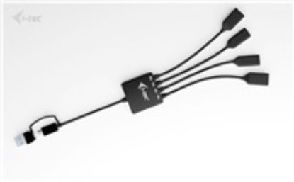 Obrázek i- tec USB- C/ USB- A Cable HUB 4 port (2x USB- C, 2x USB- A)