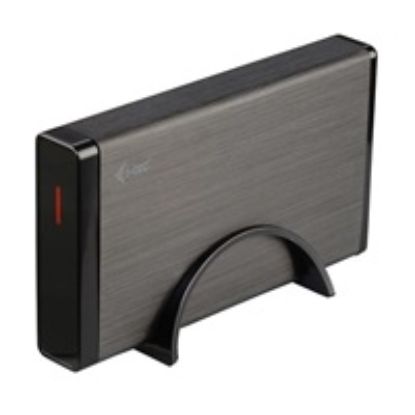 Obrázek i- tec MYSAFE35U401 externí 3, 5" rámeček pro SATA I, II, III HHD disk hliníkové provedení pro optimální odvod tepla
