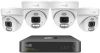 Obrázek iGET HOMEGUARD HGNVK84804 - kamerový PoE set 2K NVR 8CH + 4x venkovní kamera se zvukem