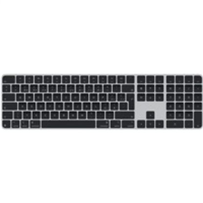 Obrázek Apple Magic Keyboard (2024) w Touch ID and Numeric Keypad - Czech - Black Keys