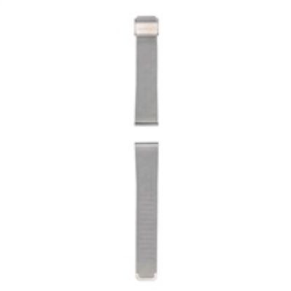 Obrázek Garett univerzální řemínek 20 mm, stříbrný kovový, typ Mesh
