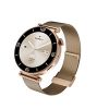 Obrázek Garett Smartwatch ROSE zlatá, Mesh steel