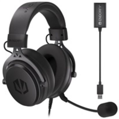 Obrázek ENDORFY Sluchátka Viro Plus USB, 3.5mm jack, USB, černá