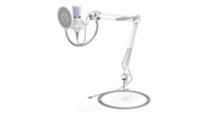 Obrázek ENDORFY Mikrofon Solum Streaming Onyx White, USB, bílá