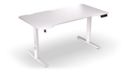 Obrázek ENDORFY Herní stůl Atlas L Electric Onyx White, 150 x 78, bílá