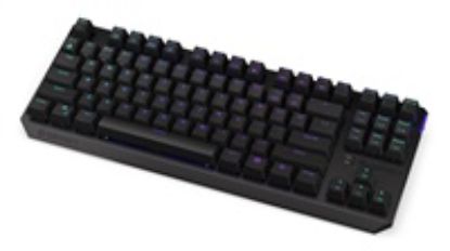 Obrázek ENDORFY Klávesnice Thock TKL Wireless CZ Brown, Mechanická, Bezdrátová, ARGB, černá