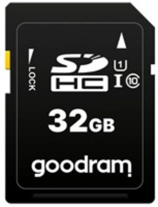 Obrázek GOODRAM SDHC karta 32 GB (R: 100/ W: 10 MB/ s) UHS- I Class 10