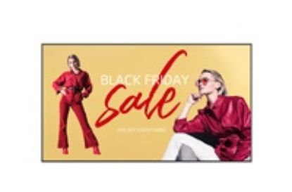 Obrázek LG 98" signage 98UM5K- B UHD, 16/ 7, 500 nit, 25% Haze, webOS 6.0