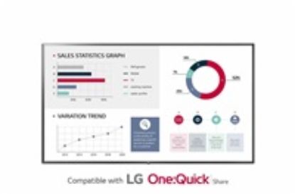 Obrázek LG 55" signage 55VSM5J- H Videowall Signage, FHD, 500 nit, 24/ 7, webOS 4.1, 28% haze, 0.44mm even bezel