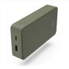 Obrázek Hama Colour 20, powerbanka 20000 mAh, 3 A, výstup: USB- C, USB- A, zelená