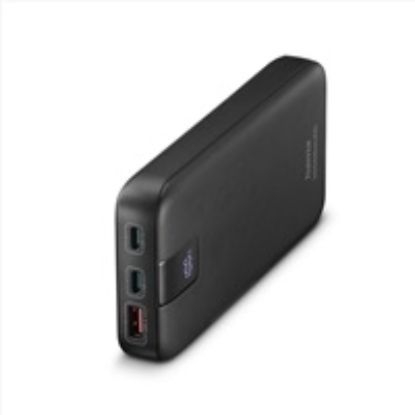 Obrázek Hama PD 20 powerbanka, 20000 mAh, PD, Qualcomm, 3 výstupy: 2x USB- C, 1x USB- A, LED displej,