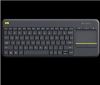 Obrázek Logitech Wireless Keyboard Touch Plus K400 Plus, black, US