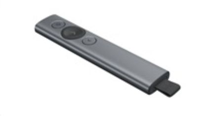 Obrázek Logitech prezentér Spotlight, Bezdrátový, Bluetooth, tmavě šedá