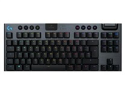 Obrázek Logitech Mechanical Gaming Keyboard G915 TKL Tenkeyless LIGHTSPEED Wireless RGB - Tactile - CARBON - US INT'L