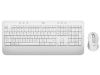 Obrázek Logitech Set klávesnice a myš Signature MK650, CZ- SK, bílá/ šedá