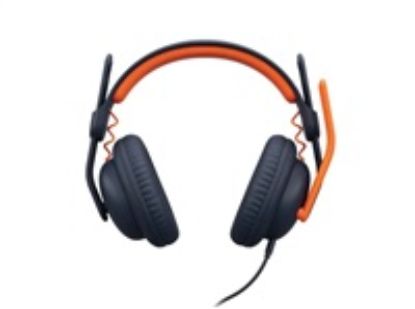 Obrázek Logitech Sluchátka Zone Learn, okolo uši, USB- C, modrá