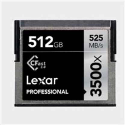 Obrázek Lexar Pro 3500X Cfast (VPG- 130) R525/ W445 512 GB
