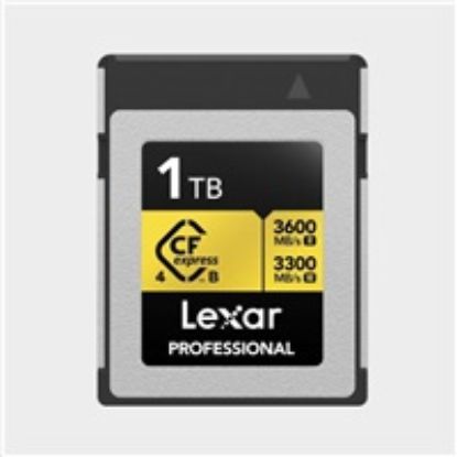 Obrázek Lexar CFexpress 4.0 Pro Gold R3600/ W3300 1 TB