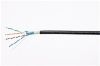 Obrázek FTP kabel LYNX Cat5E, drát, dvojitý venkovní PE+PVC, černý, 305m cívka