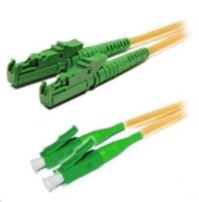 Obrázek Duplexní patch kabel SM 9/ 125, OS2, E2000(APC)- LC(APC), LS0H, 2m