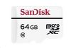Obrázek SanDisk MicroSDXC karta 64 GB High Endurance Video (20MB/ s Class 10)