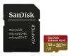Obrázek SanDisk MicroSDHC karta 32 GB Extreme PLUS (10MB/ s, UHS- I V30, Rescue Pro Deluxe) + adaptér
