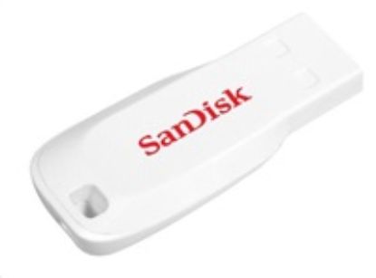 Obrázek SanDisk Flash Disk 16 GB Cruzer Blade, USB 2.0, bílá