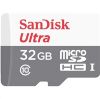 Obrázek SanDisk MicroSDHC karta 32 GB Ultra (80MB/ s, Class 10 - Tablet Packaging, Android) + adaptér