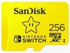 Obrázek SanDisk MicroSDXC karta 256 GB for Nintendo Switch (R: 100/ W: 90 MB/ s, UHS- I, V30, U3, C10, A1) licensed Product…